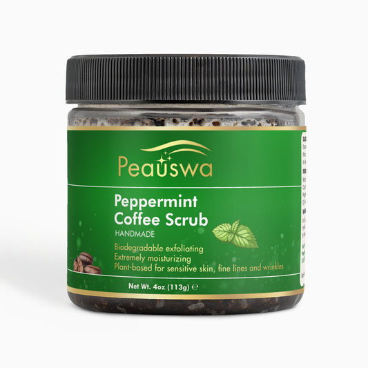 Peppermint Coffee Scrub